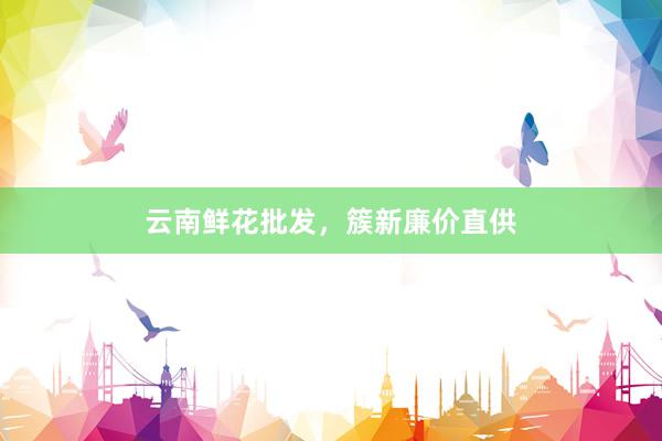云南鲜花批发，簇新廉价直供